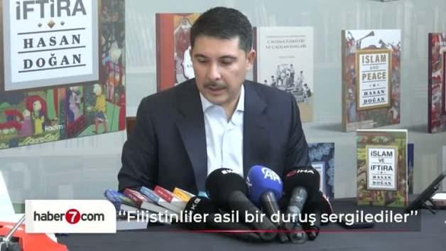 Cumhurbaşkanlığı Özel kalem Müdürü Hasan Doğan: Filistinliler asil bir duruş sergilediler