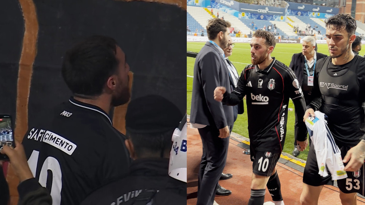 Olay tezahürat sonrası Orkun Kökçü taraftarın yanına gitti Olay tezahürat sonrası Orkun Kökçü taraftarın yanına gitti