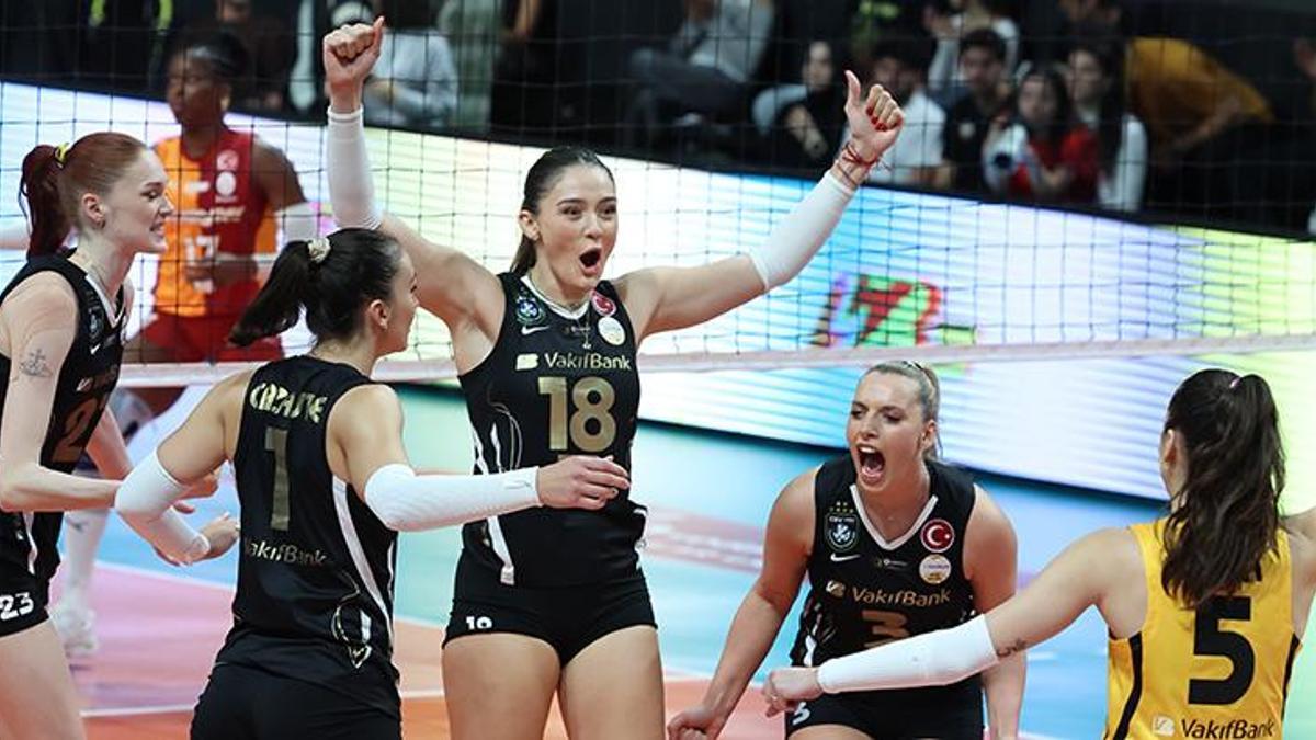 VakıfBank, Galatasaray’ı Set Vermeden Geçti