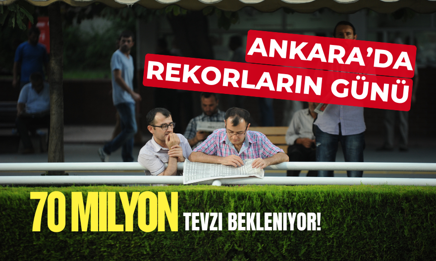 Ankara Hipodromu’nda 70 Milyon TL’lik Rekor İkramiye