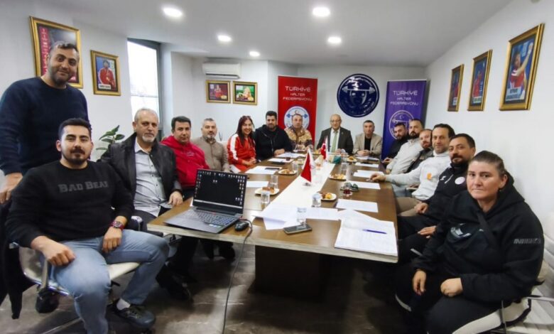 Türkiye Halter Federasyonu Teknik Kurulu Ankara’da Toplandı Türkiye Halter Federasyonu Teknik Kurulu Ankara’da Toplandı