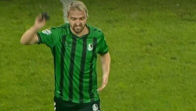 Caner Erkin, 8 Maçta 3 Kırmızı Kart Gördü