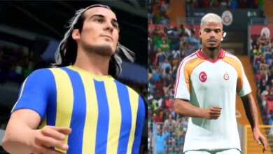 Fenerbahçe ve Galatasaray Retro Formaları FC25’te