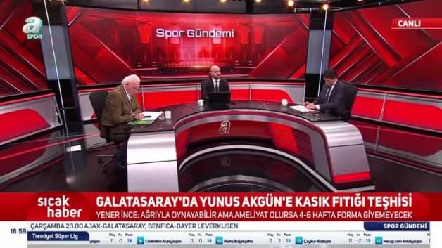 Galatasaray’da Yunus Akgün, sezonun ilk yarısını kapattı Galatasaray’da Yunus Akgün, sezonun ilk yarısını kapattı