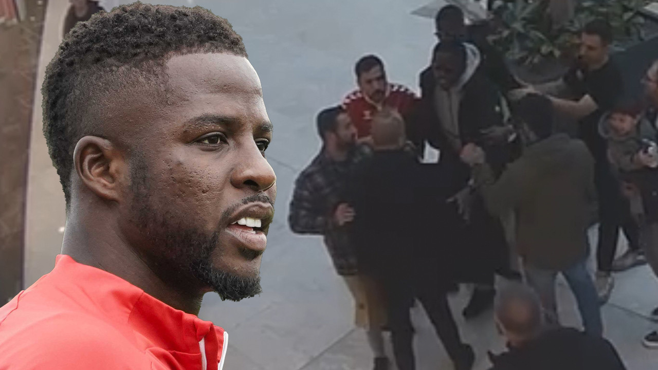 Sarıyer’de oynayan Papy Djilobodji’ye silah çekildi! Polis anında gözaltına aldı